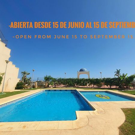 2 PISCINAS más AIRE ACONDICIONADO más PARKING Apartman Águilas Kültér fotó